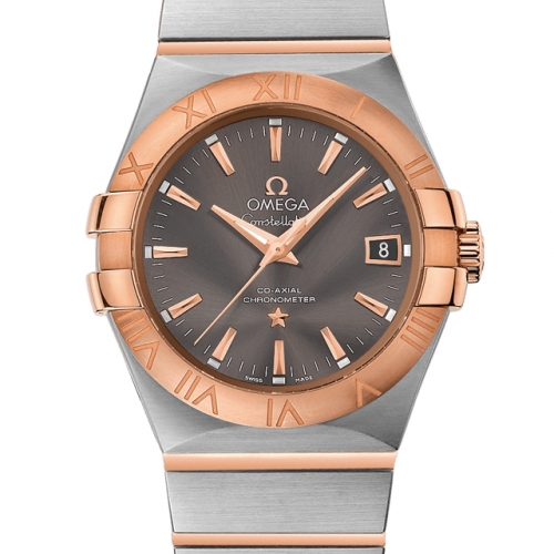 Constellation Co-Axial 35MM Steel/Rosegold 