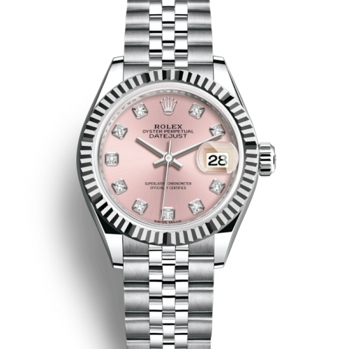 Oyster Perpetual Lady Date-Just 28 Pink ...
