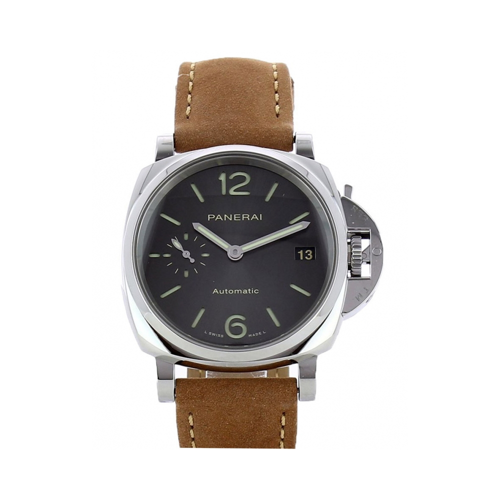 Luminor Due 3 Days Automatic Steel Green ...
