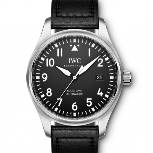 Pilot's Watch Mark XVIII Calfskin Black Dial 
