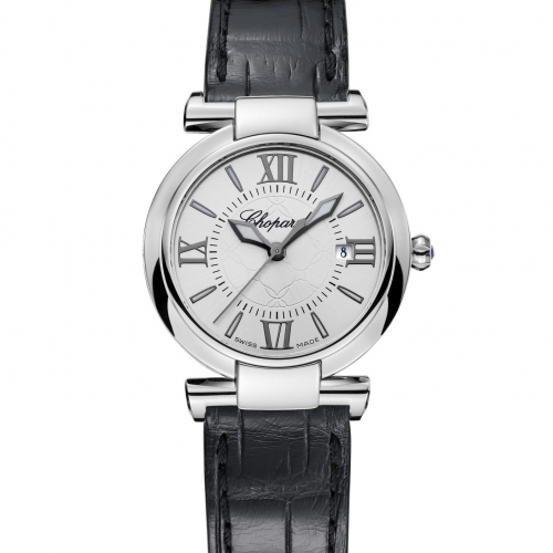 Imperiale 28MM Silver Dial Leather Strap ...