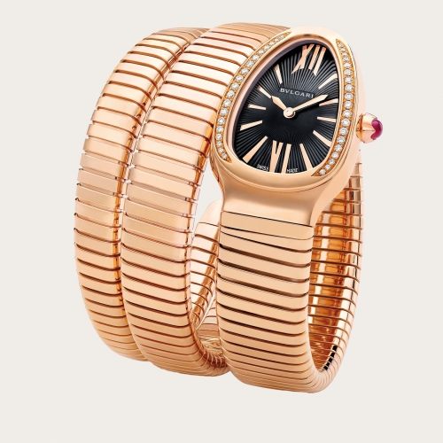 Serpenti Tubogas Double Spiral Rose Gold & ...