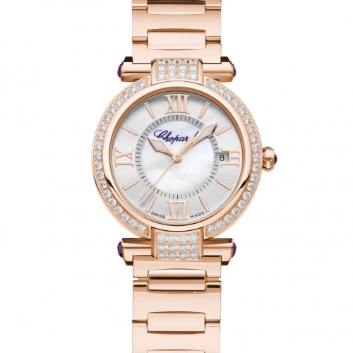 Imperiale 29MM Pink Gold Diamond Case MOP ...