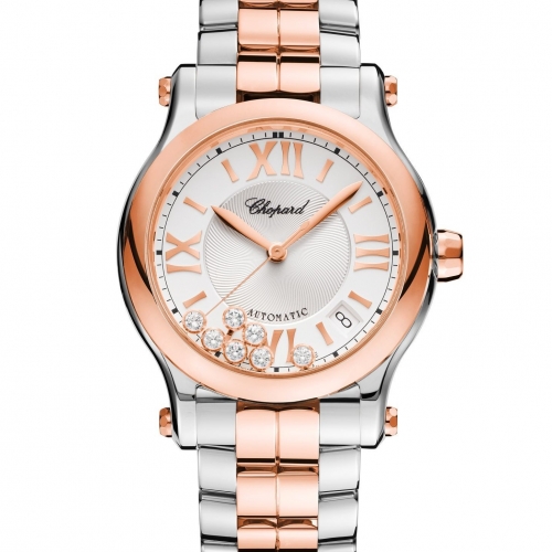 Happy Sport 36MM Two-Tone Automatic Watch 