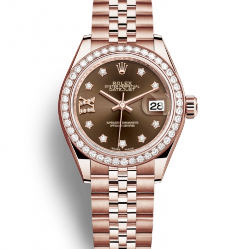 Oyster Perpetual Lady Date-Just 28 Choco IX  
