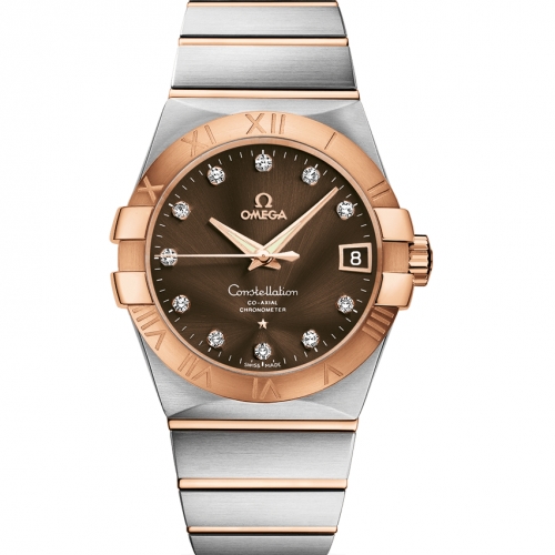Constellation Co-Axial 38MM Gold & ...
