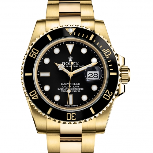 Submariner Date Yellow Gold Black Dial 