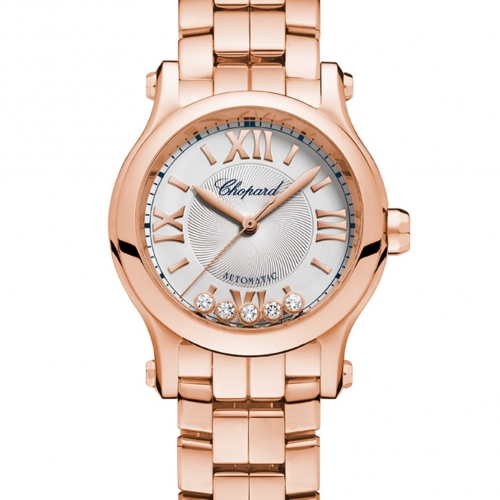 Happy Sport 30MM Automatic Watch Rose Gold & ...